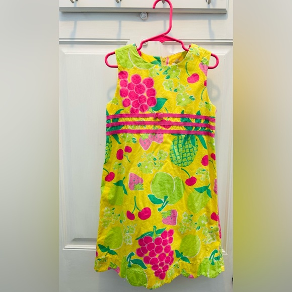 Gorgeous Lilly Pulitzer Yellow and Pink dress. - Picture 2 of 2
